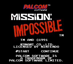 Mission - Impossible (Europe)